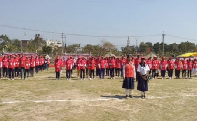 রংপুরের রেডক্রিসেন্ট সোসাইটির যুব ক্যাম্প উদ্বোধন বেরোবিতে