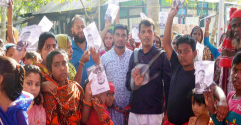 শহিদুল ইসলাম মল্লিক এর গনসংযোগ ও লিফলেট বিতরণ