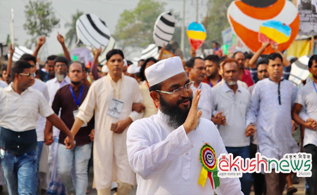 ঢাকা দক্ষিণ সিটির ৬৭ নং ওয়ার্ডে প্রচারণা ও জনসমর্থনে এগিয়ে হাজী মোঃ ইবরাহীম এর ‘লাটিম’