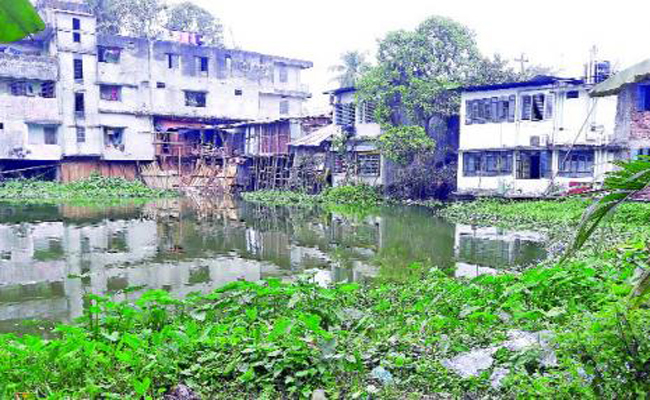 রায়পুরে দখল-দূষণে অবরুদ্ধ প্রমত্তা ডাকাতিয়া