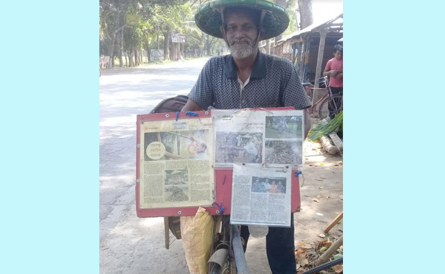 বৃক্ষ প্রেমিক আব্দুল ওয়াহিদ সরদার; গাছকে যন্ত্রণামুক্ত করা যার নেশা