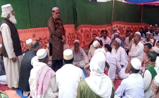 দোয়া মাহফিল দিয়ে প্রচারণা শুরু করলেন চেয়ারম্যান প্রার্থী