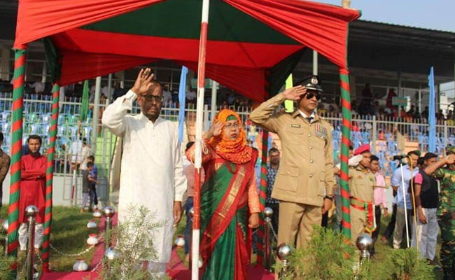 ভৈরবে নানা আয়োজনে পালিত হচ্ছে মহান স্বাধীনতা দিবস