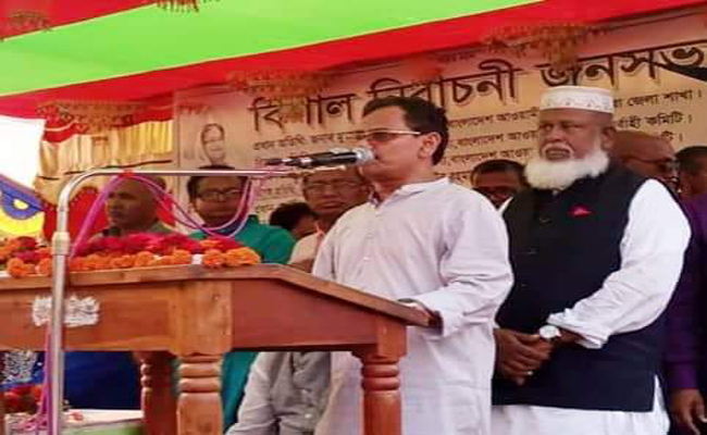 কালিগঞ্জে নৌকার প্রার্থী শেখ আতাউর রহমানের নির্বাচনী সমাবেশ অনুষ্ঠিত