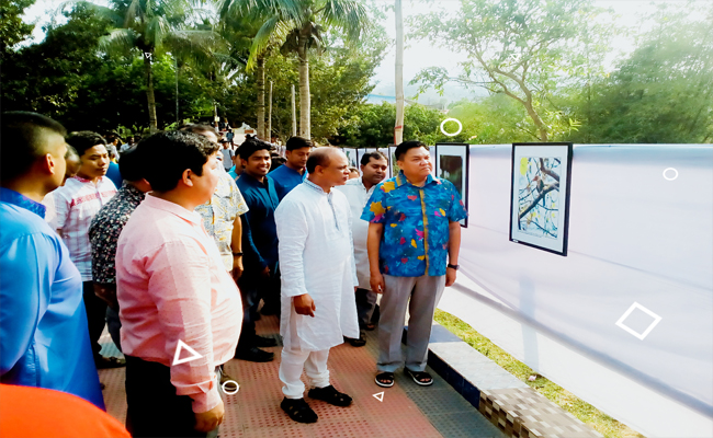 খাগড়াছড়িতে দুইদিনব্যাপী পাখির ছবি প্রদর্শনী উদ্বোধন