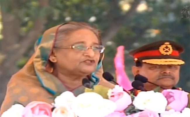 দেশের স্বার্থে সেনাবাহিনী যেকোনো সময় এগিয়ে আসবে এটা আমার বিশ্বাস: প্রধানমন্ত্রী