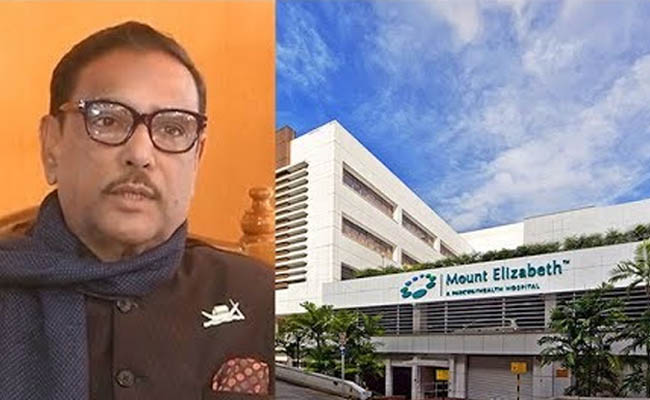 ওবায়দুল কাদেরের সফল বাইপাস সার্জারি সম্পন্ন
