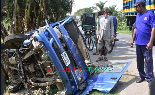 মাগুরায় সড়ক দুর্ঘটনায় নিহত ১, আহত ৪