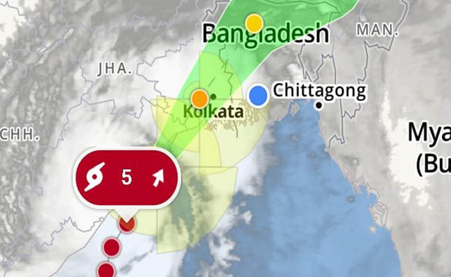 উড়িষ্যা ছাড়িয়ে এখন পশ্চিমবঙ্গের দিকে ‘ফণী’