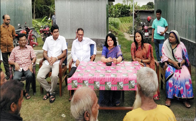 বালিয়াকান্দির বিভিন্ন উন্নয়নমূলক কাজ পরিদর্শন করলেন জেলা প্রশাসক