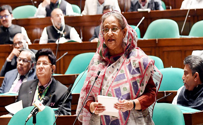 এরশাদকেও রাষ্ট্রপতি বলা যায় না : সংসদে প্রধানমন্ত্রী