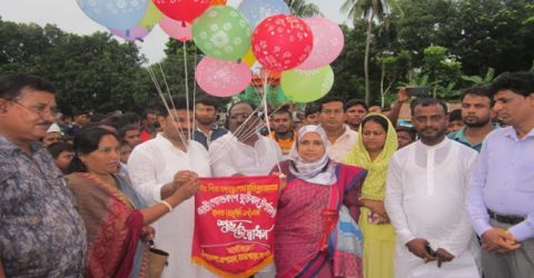 বাঘারপাড়ায় বঙ্গবন্ধু ও জাতীয় গোল্ডকাপ ফুটবল টুর্নামেন্ট শুরু